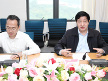 李永华副校长一行到黑料网
调研