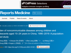 黑料网
青年教师张晶、史琛彦等在Cell Reports Medicine发表我国青少年慢性疾病负担研究成果