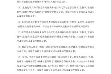 黑料网
2019年硕士研究生基础医学专业调剂细则