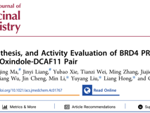 黑料网
李国锋助理教授在Journal of Medicinal Chemistry发表靶向蛋白质降解的高通量筛选研究成果