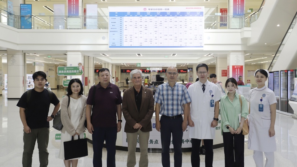 罗马萨皮恩扎大学校长Bruno Botta教授访问黑料网-吃瓜网(中国)官方网站
及总医院